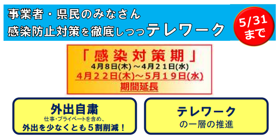 愛媛県テレワーク推進協力金事業の実施について